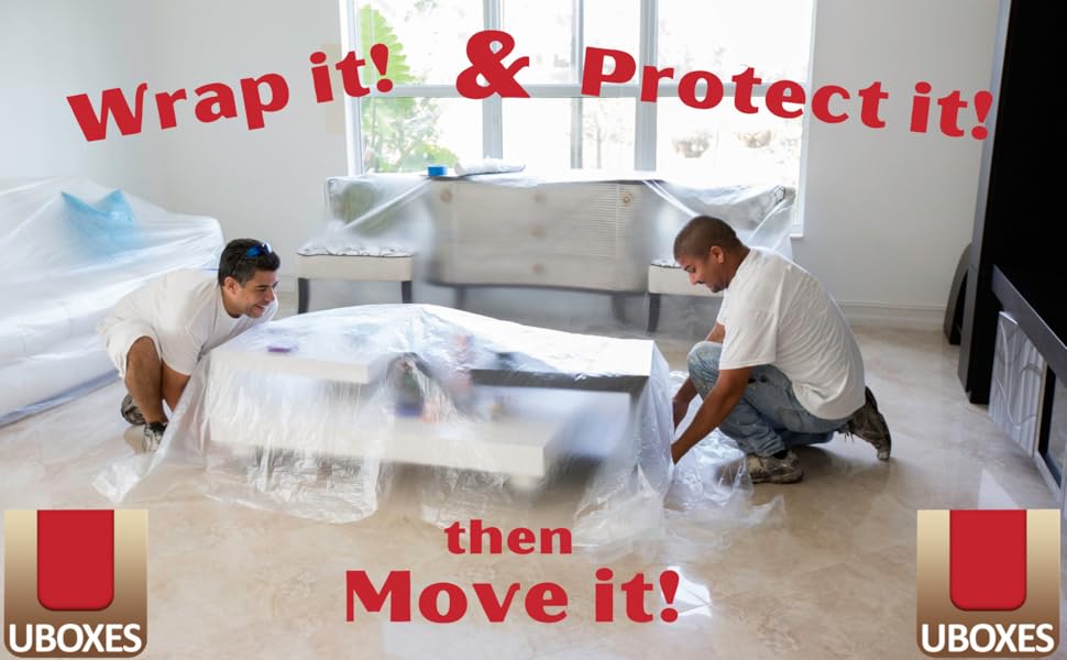 dust cover plastic wrap cover protect move waterproof transport furniture sheeting clean clear