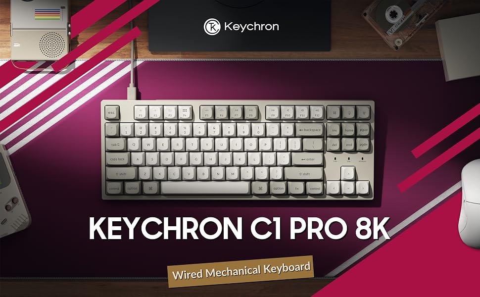 C1 Pro 8K keyboard