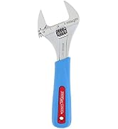 Channellock 8WCB 8-Inch WideAzz Adjustable Wrench|1.5-Inch Wide Jaw Opening|Precise Jaw Design Gr...