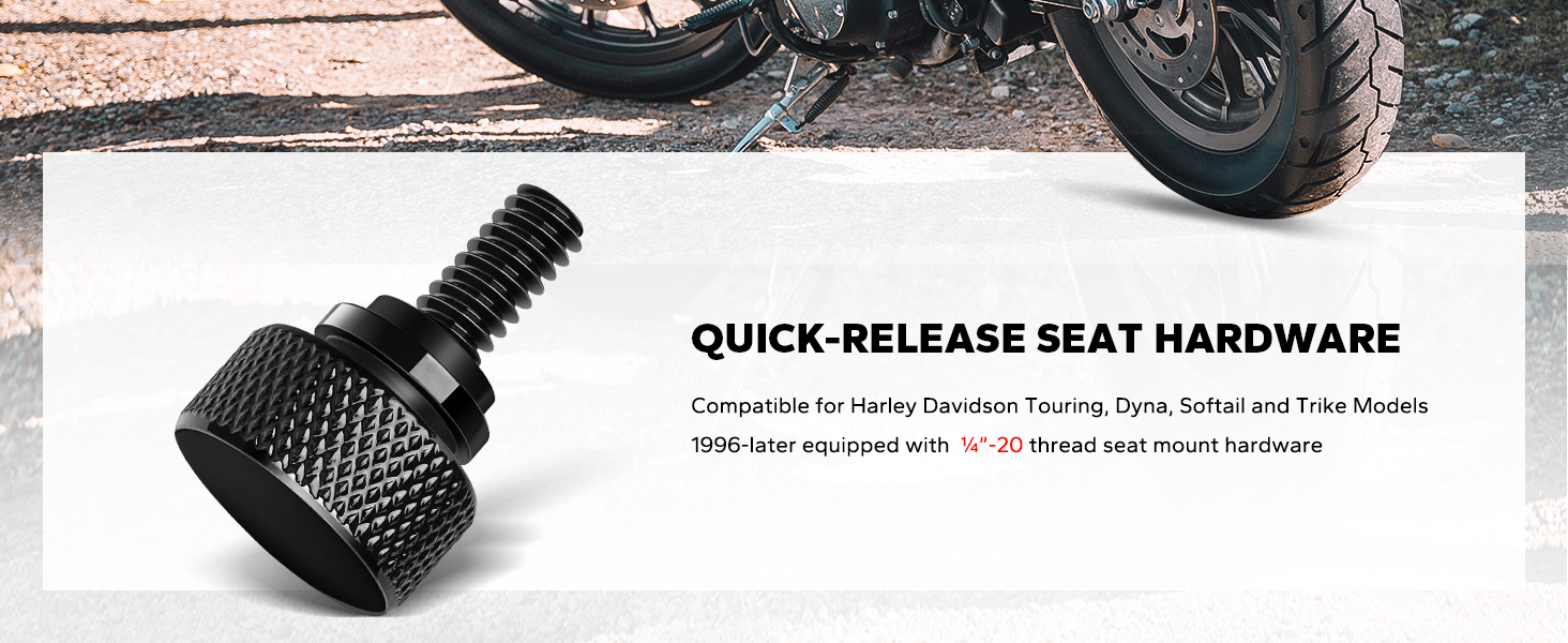 harley seat bolt