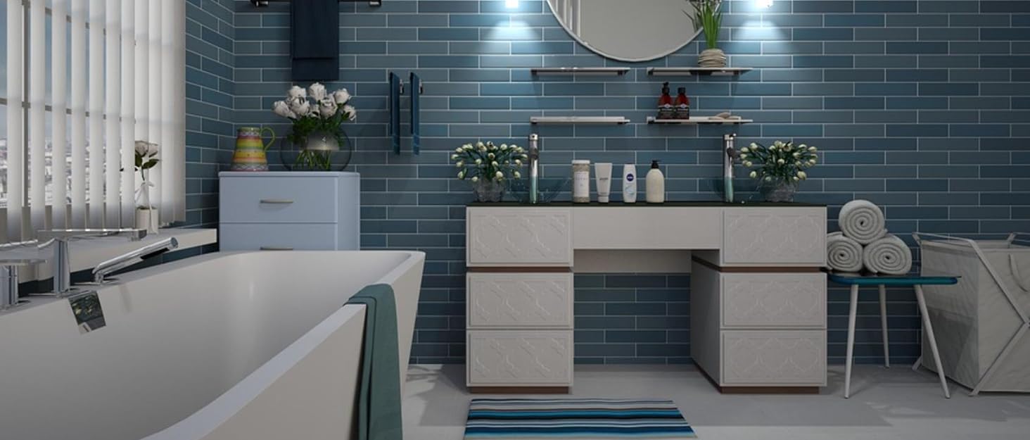 long bathroom rugs runner