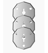 3PCS Replacement Rotary Blades for Fanttik C10 Pro Electric Scissors, Cardboard Cutter Blade Refi...