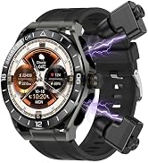UYRGT Smart Watch with Earbuds,Round 1.52'' Touch Screen,Business Watches for Men Women,Headphone...