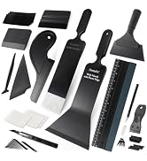 Gomake Window Tint Kit Vinyl Wrap Tool Car Windshield Back Window Tinting Tools with Bulldozer Sq...