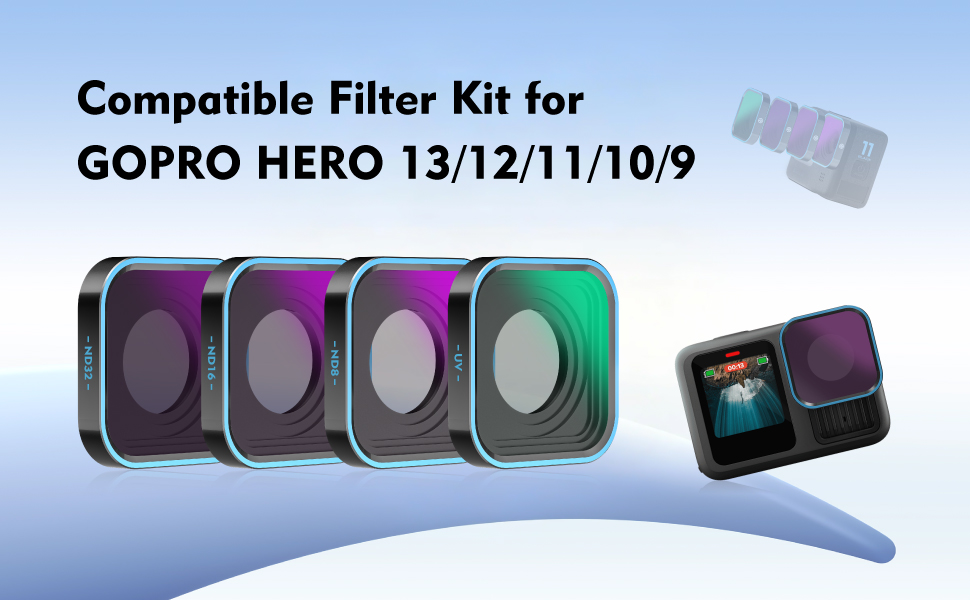 CPL FILTER FOR GOPRO hero 9/10/11/12/13 black