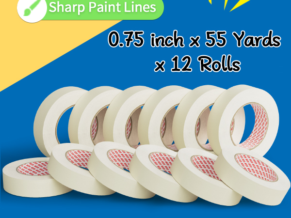 white masking tape
