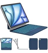 ZYNTHRALIX Keyboard Case for iPad Air 11-inch 2026 (M4/M3/M2) & iPad Pro 11 inch (4/3/2/1 Gen), M...