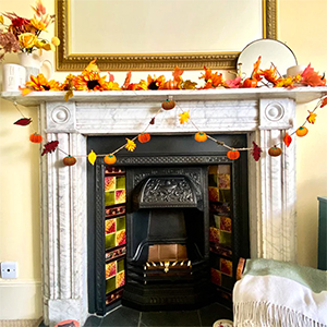 Felt Pumpkin Garland 16