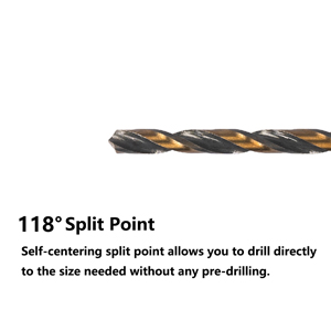 VALYRIANTOOL 1/16“ Black Gold Hex Drill Bits