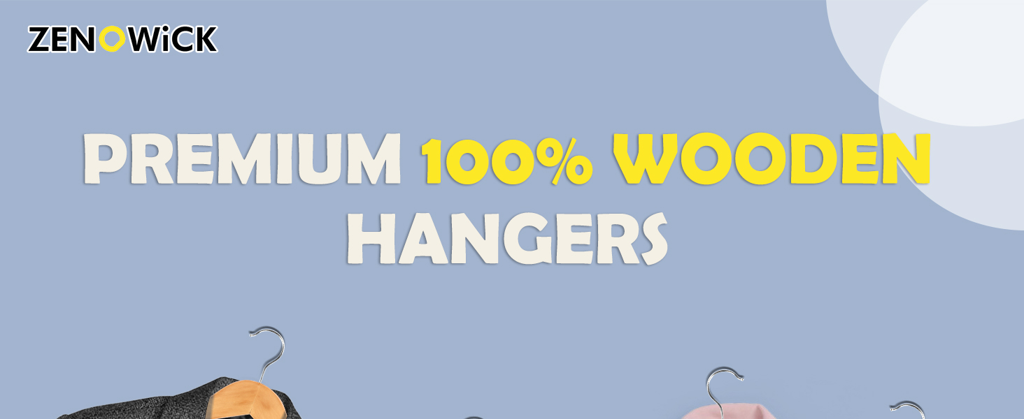 wooden hangers