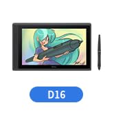 Artisul D16 15.6 Inch Drawing Tablet with Screen IPS Graphics Drawing Monitor Full Laminated Pen ...