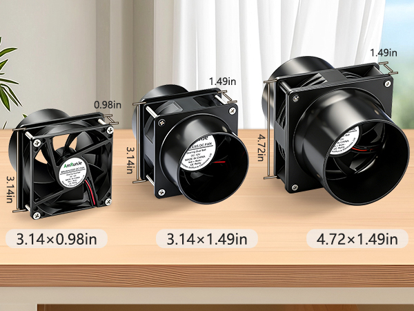 120mm 80mm duct fan exhaust inline vent boost dc ventilation system 4inch 3inch 12v speed controller