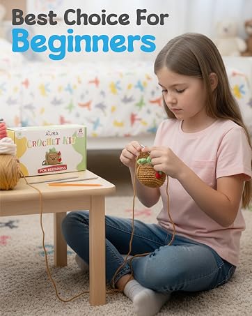 beginners crochet kit adult teen
