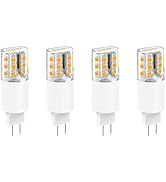 Makergroup GY6.35 LED Bulbs 120V, 35W Q35/GY6.35/CL/120V Halogen Replacement, T4 JCD Type Bi-Pin ...