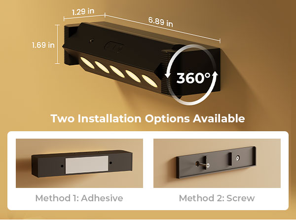 Two Installation Options Available