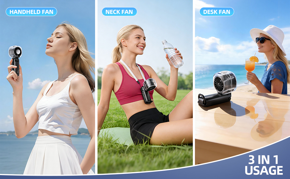3-IN-1 Protable Fan