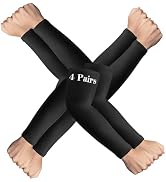 Xeoxarel Arm Sleeves for Men & Women (Available in 4 Pairs/12 Pairs)