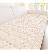 Smiry Pet Couch Cover for 3 Cushion Sofa, Non-Slip Fuzzy Couch Cover for Dogs Washable, Thick Sof...