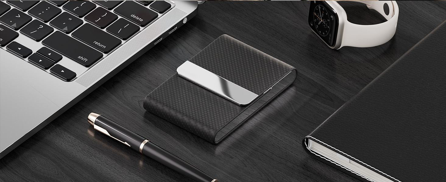 PU Leather Business Card Case