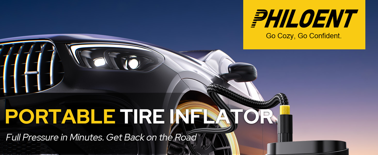 Philoent tire inflator