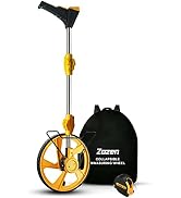 Zozen Measuring Wheel Digital Display, 12-Inch Can Measurement to 99,999.11 Feet Distance