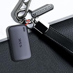 SSK 1TB Portable External NVME SSD,up to 1050MB/s Extreme USBC 3.2 Gen2 Solid State Drive