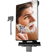 HONEYBULL Fogless Shower Mirror for Shaving – Anti Fog Mirror for Shower with Water Tank, Adhesiv...