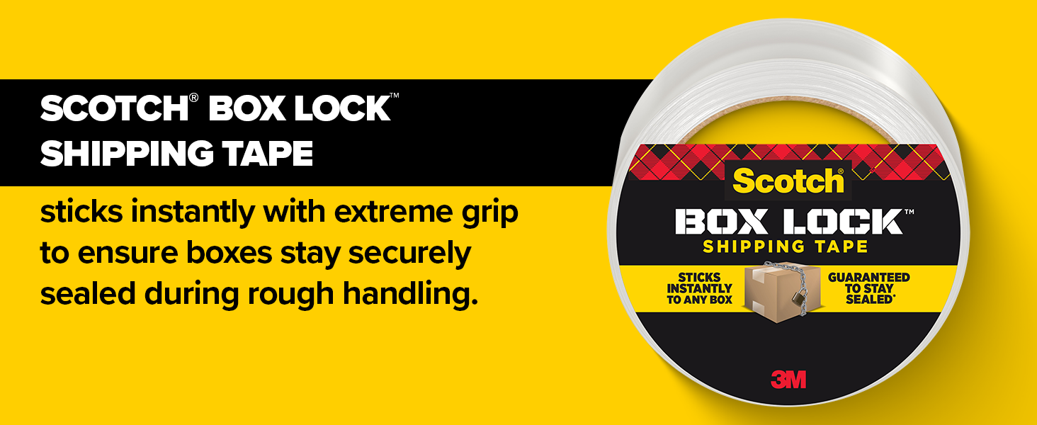 Scotch Box Lock Shipping Tape