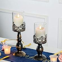 Flameless Pillar Candles