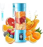 Portable Blender Cup,Electric USB Juicer Blender,Mini Blender Portable Blender For Shakes and Smo...