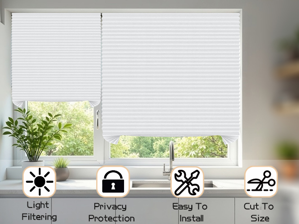 temporary window shades