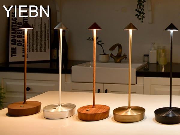 2Pack Rechargeable Cordless Table Lamp