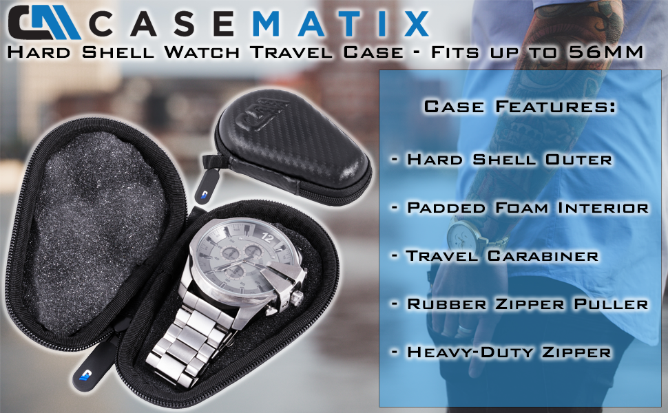 shockcase watch case travel watch watch travel box travel watches watch box watch pouch