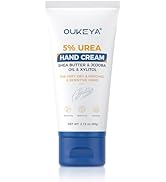 OUKEYA Urea Hand Cream - With 5% Urea Deep Nourishment for Hands, Fast-Absorbing Hydration for So...