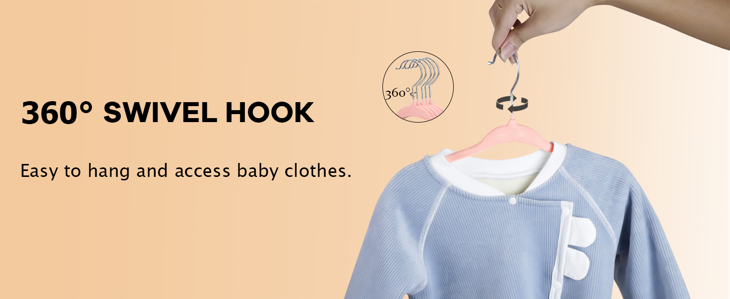 baby velvet hangers