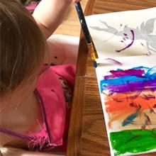 kids painting