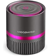 MEGAWISE Air Purifier for Home Bedroom Small Room Office, 3-IN-1 Filtration Air Cleaner for Smoke...