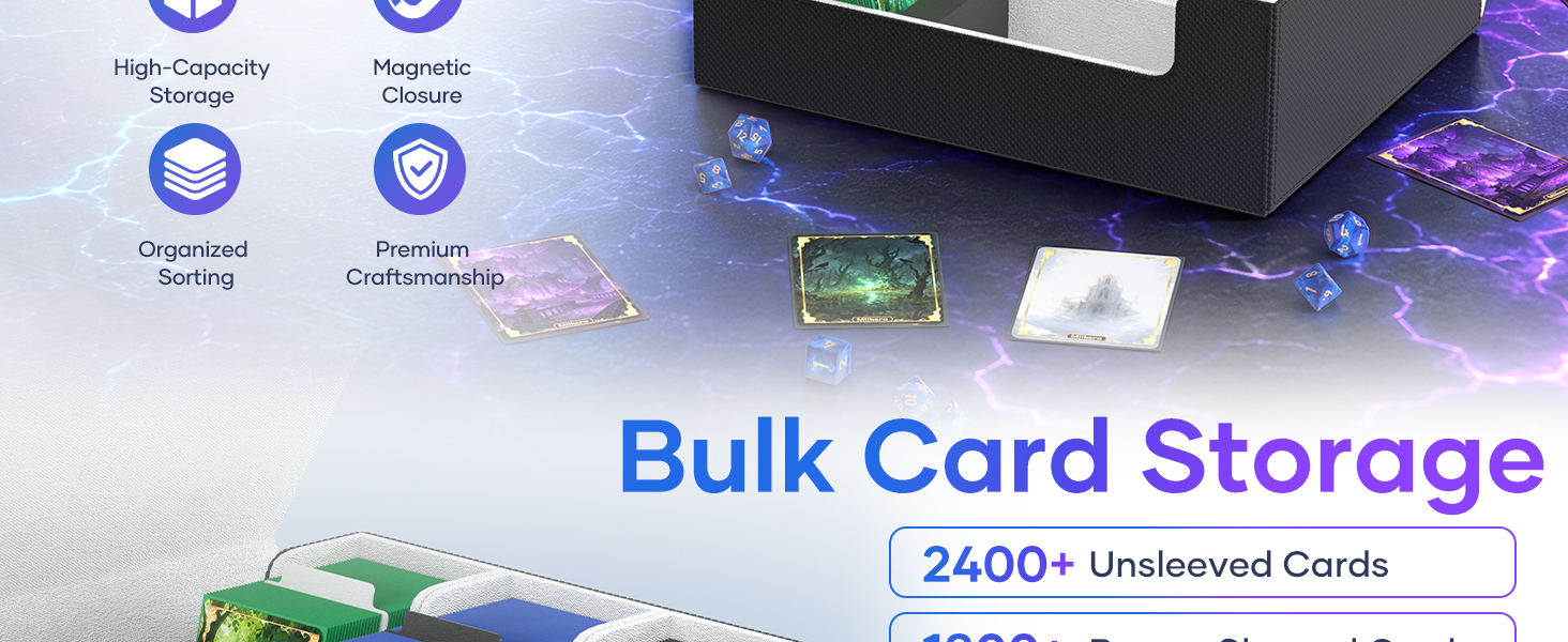 Trading Card Storage Box