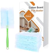 30PCS Disposable Dusters Refills,180 Degree Dusters Disposable Duster Heads Blue Electrostatic Re...