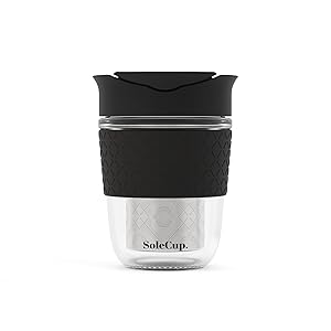 Black Silcone Infuser SoleCup 12oz