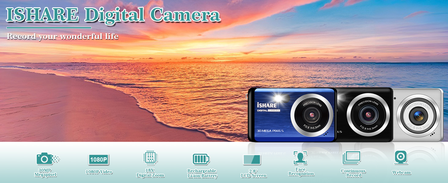 30MP digital camera