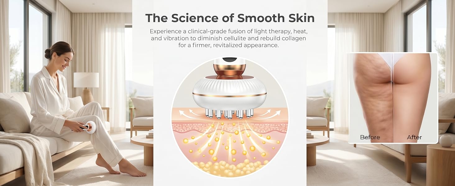 See Visible Cellulite Reduction & Collagen Renewal