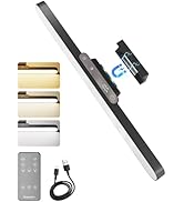 5W Under Cabinet Lights Wireless, 2500mAh Rechargeable Battery Operated Lights with Digital Displ...
