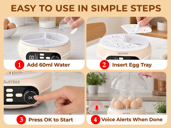 hard boiled egg cooker