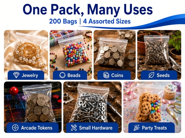 snack size ziploc bags