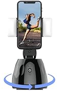 Colorlizard Auto Face Tracking Tripod with Fill Light, 360° Rotation Face Body Phone Camera Mount...