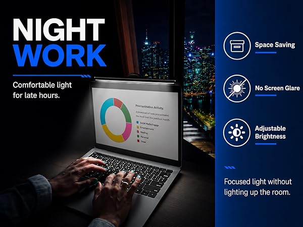 Laptop Monitor Light Bar