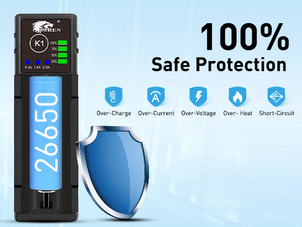 26650 21700 Battery Charger