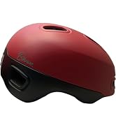 Bikeroo Adult Multi Sport Bike Helmet with Rear Safety Light, Adjustable Head Protection All Purp...