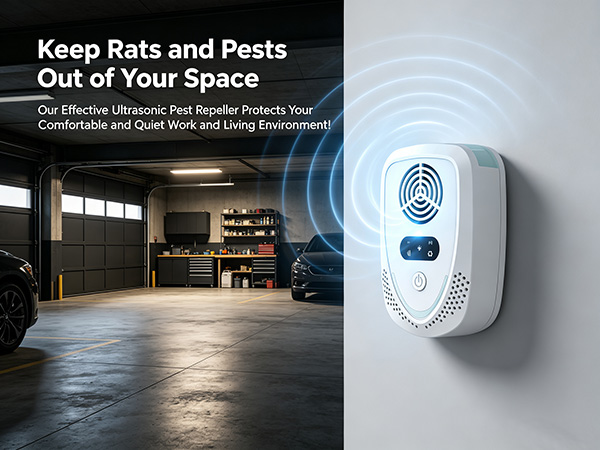 2026 Upgraded Ultrasonic Pest Repeller Indoor
